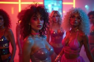 80er jahre mode frauen party-Titel