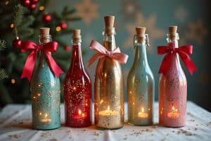 flasche als geschenk dekorieren-Titel