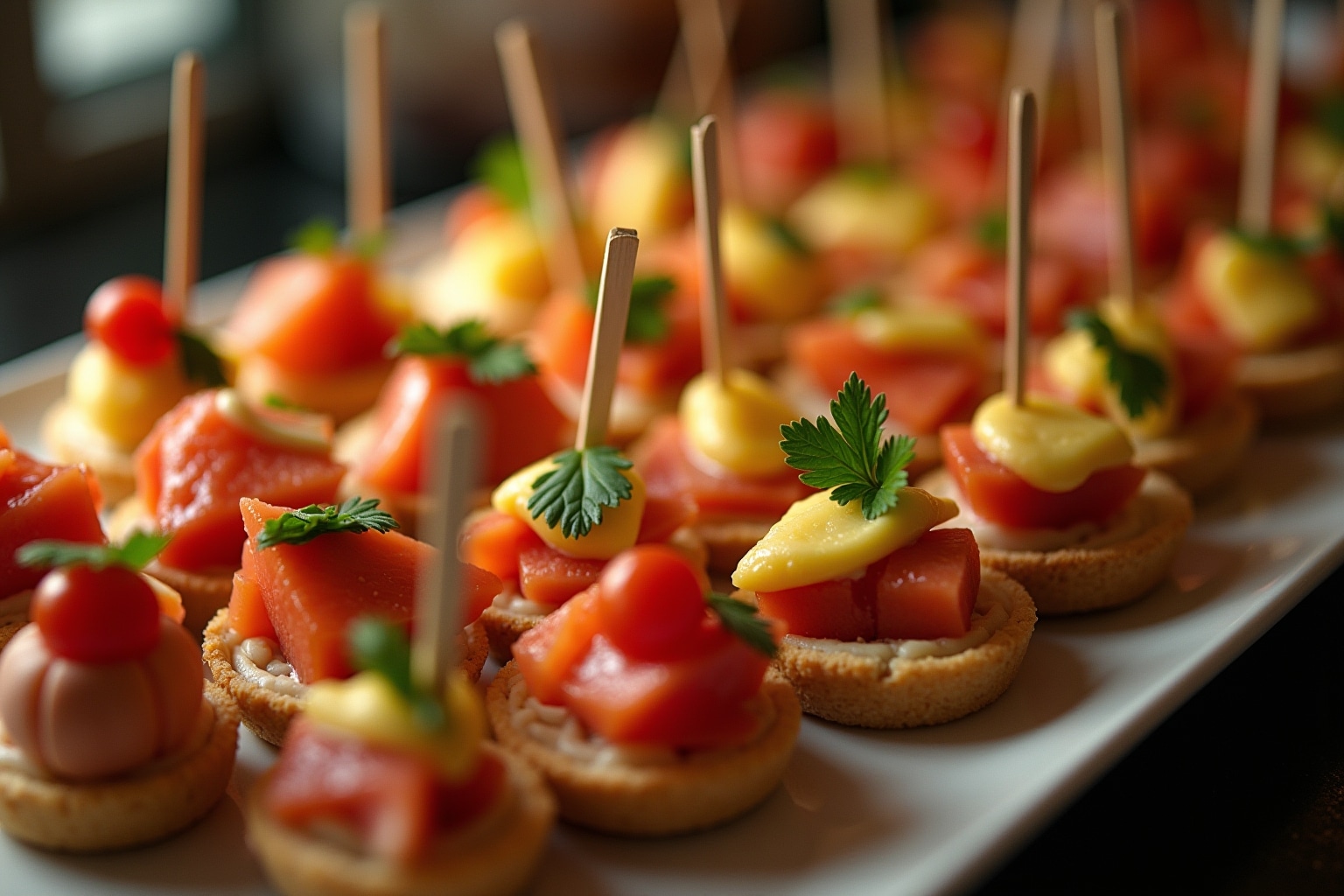 party snacks-Titel