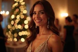 Strahle bei der Weihnachtsfeier mit Christmas Party Outfits