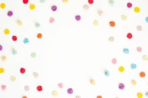 Konfetti Clipart: Bunte Grafiken zum Ausdrucken