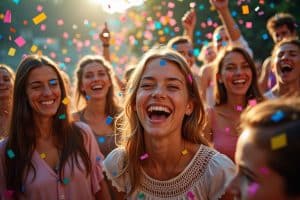 Konfetti für den Geburtstag - bunte Feierlaune
