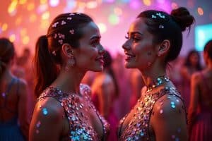 Bunte Konfetti Kostüme für Damen zu jedem Anlass