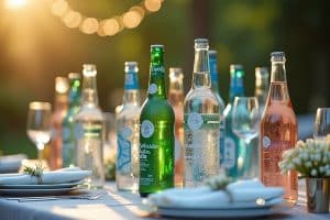 14 Mineralwasser für Feier Ideen