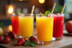 17 Saft für Party Ideen