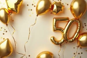 15 Deko für 50. Geburtstag Ideen