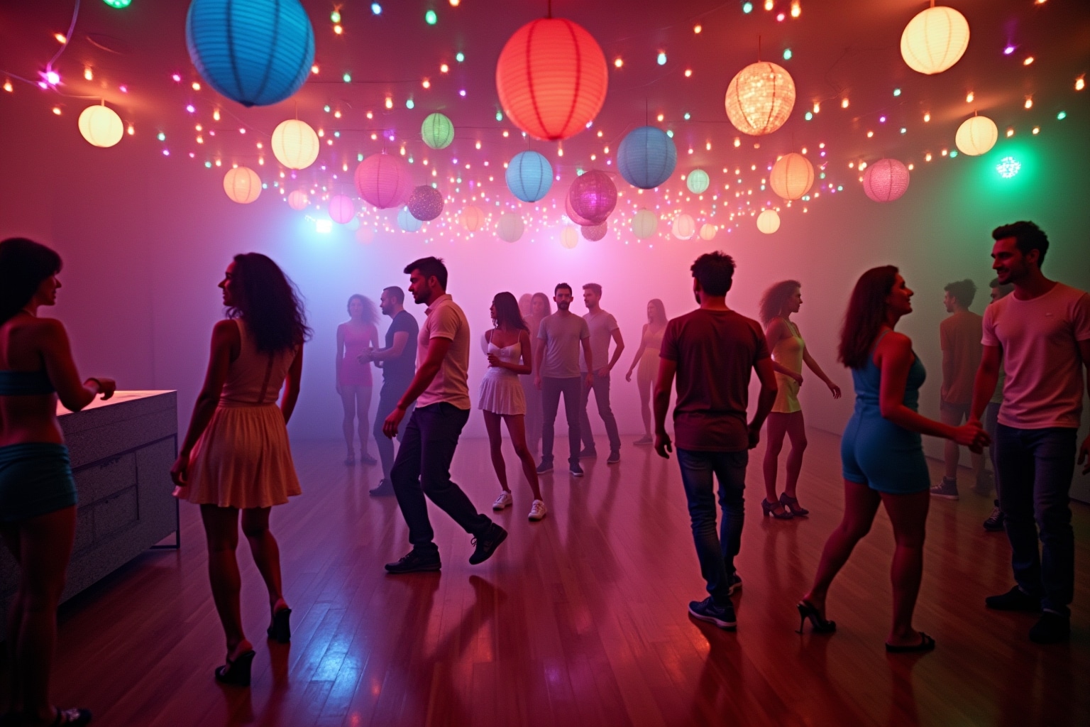 17 Deko für Disco Party Ideen