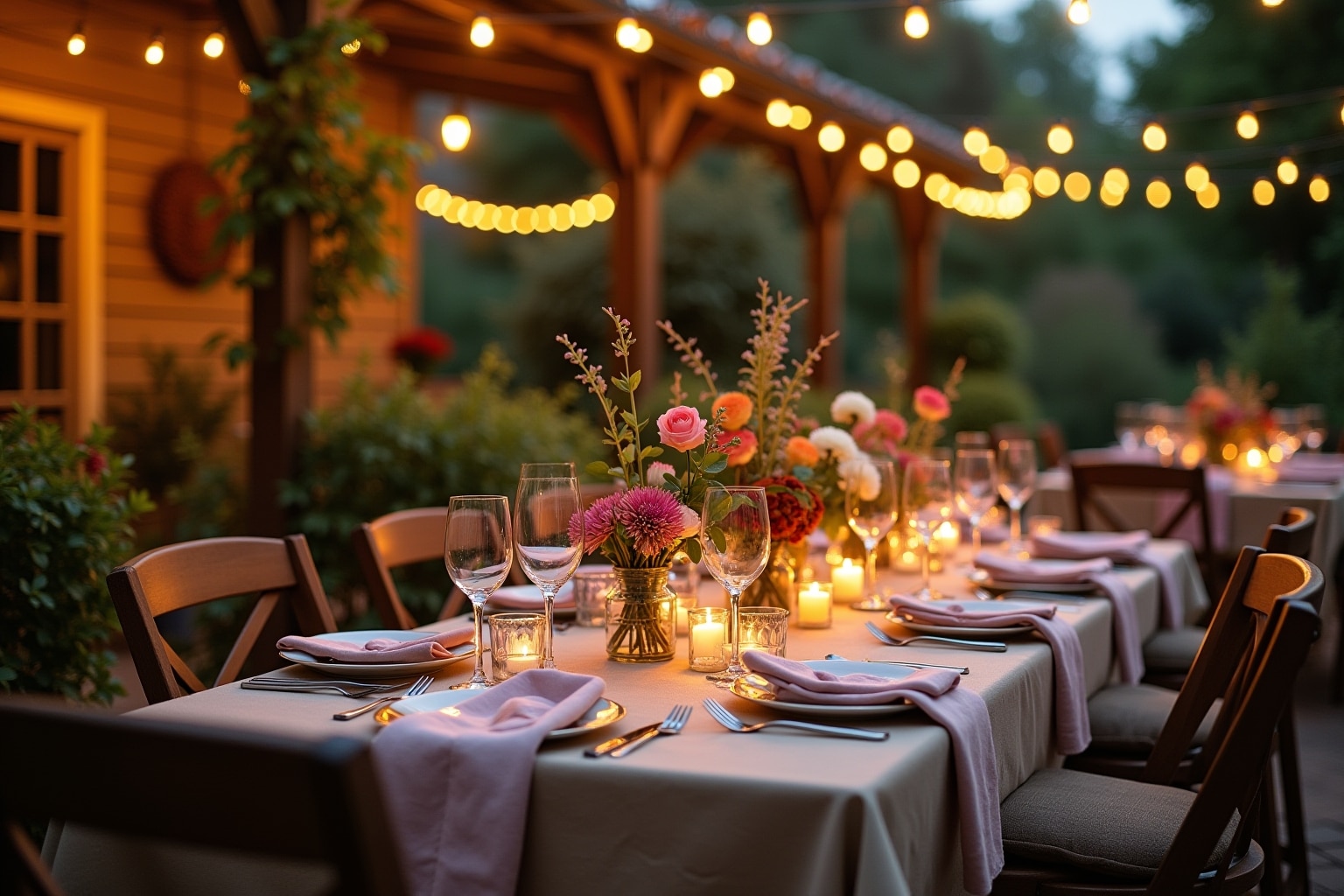 17 Deko für Gartenparty Ideen